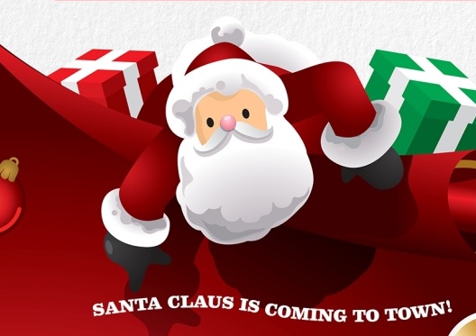 santa claus is coming