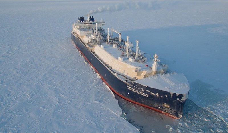 ice breaking LNG tankers