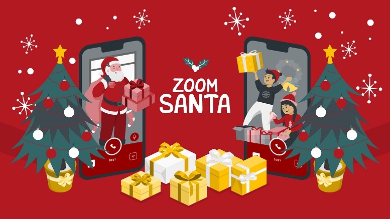 Zoom Santa