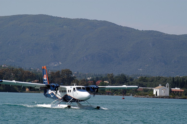 seaplane landing