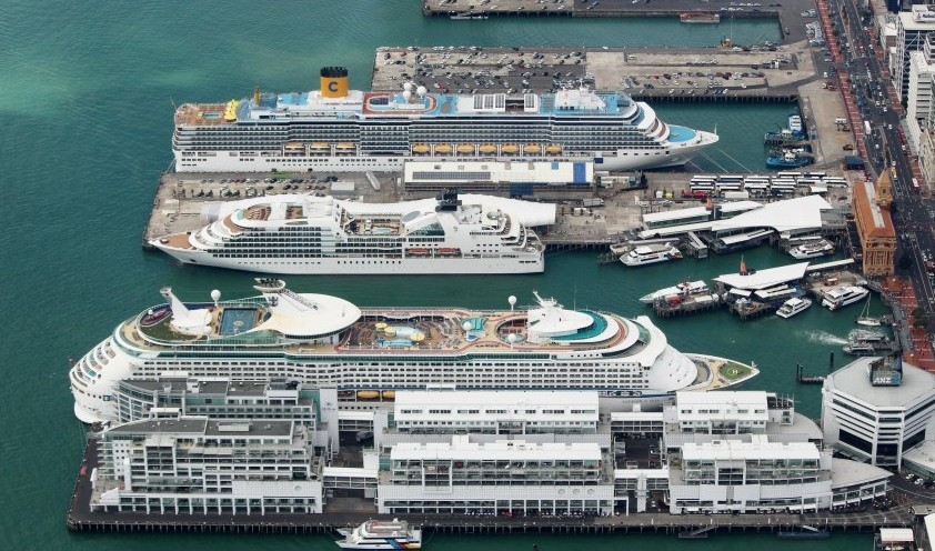 1 port auckland cruise ships